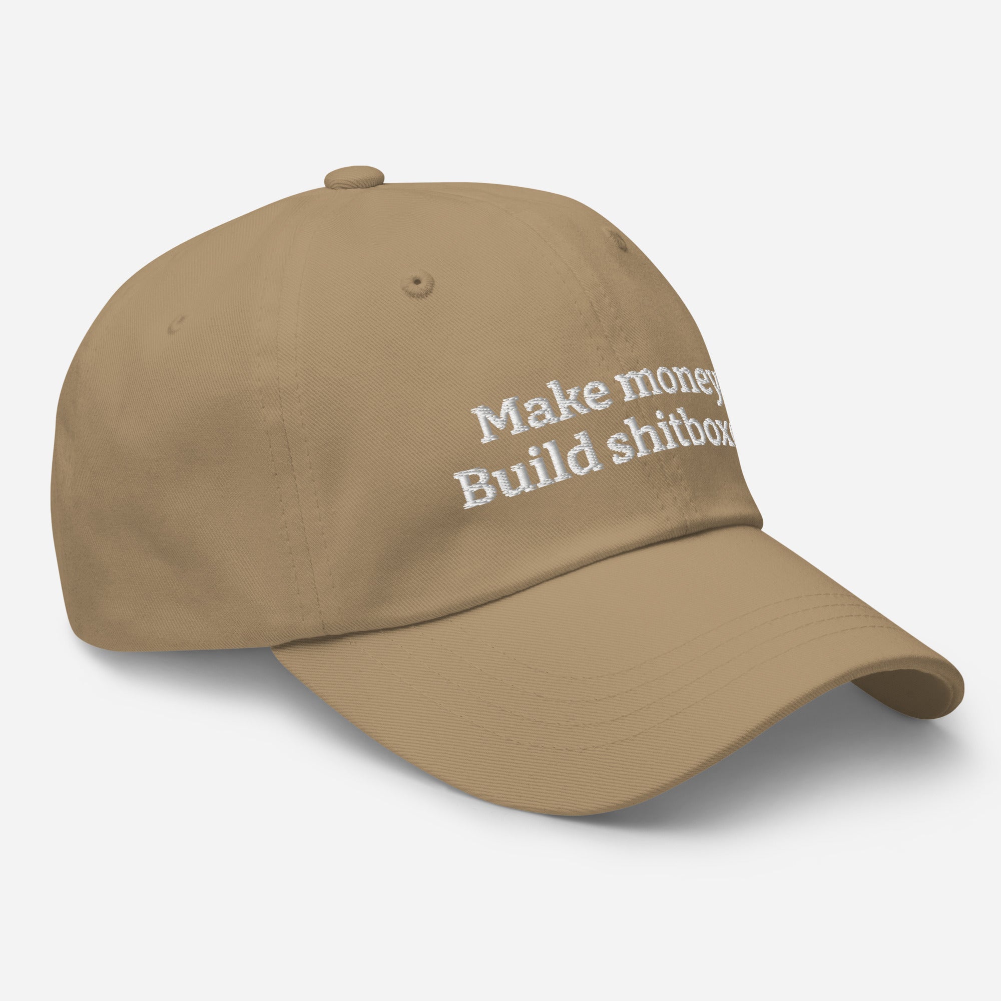 Make money build shitboxes